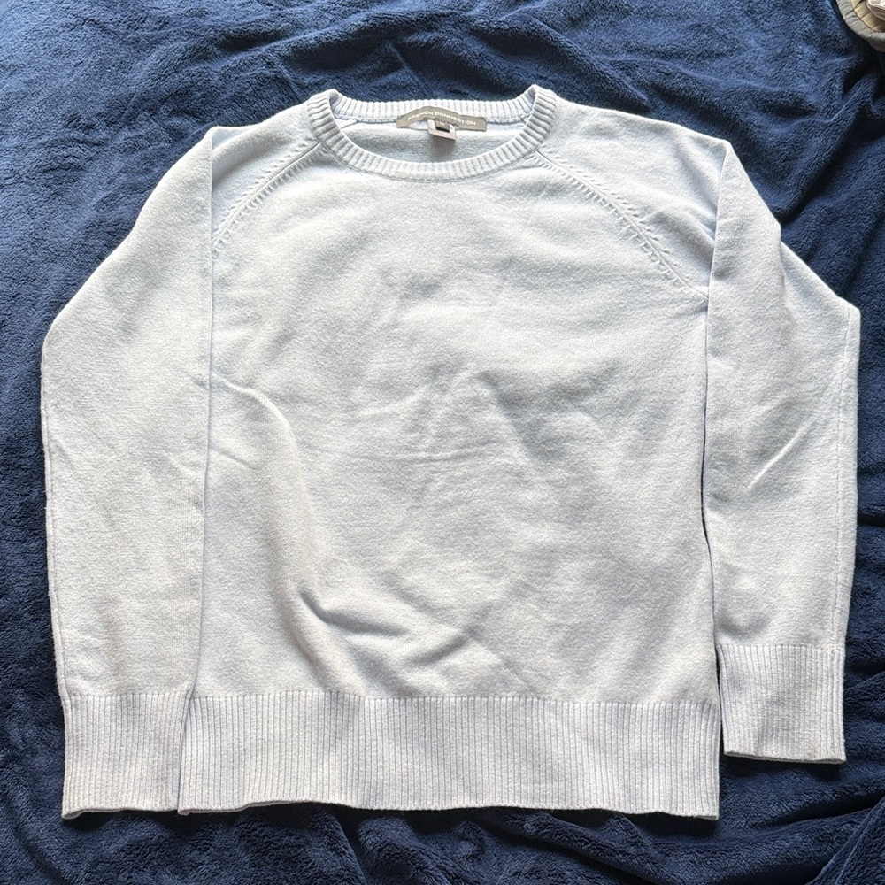 French Connection Light Blue Crewneck Sweater